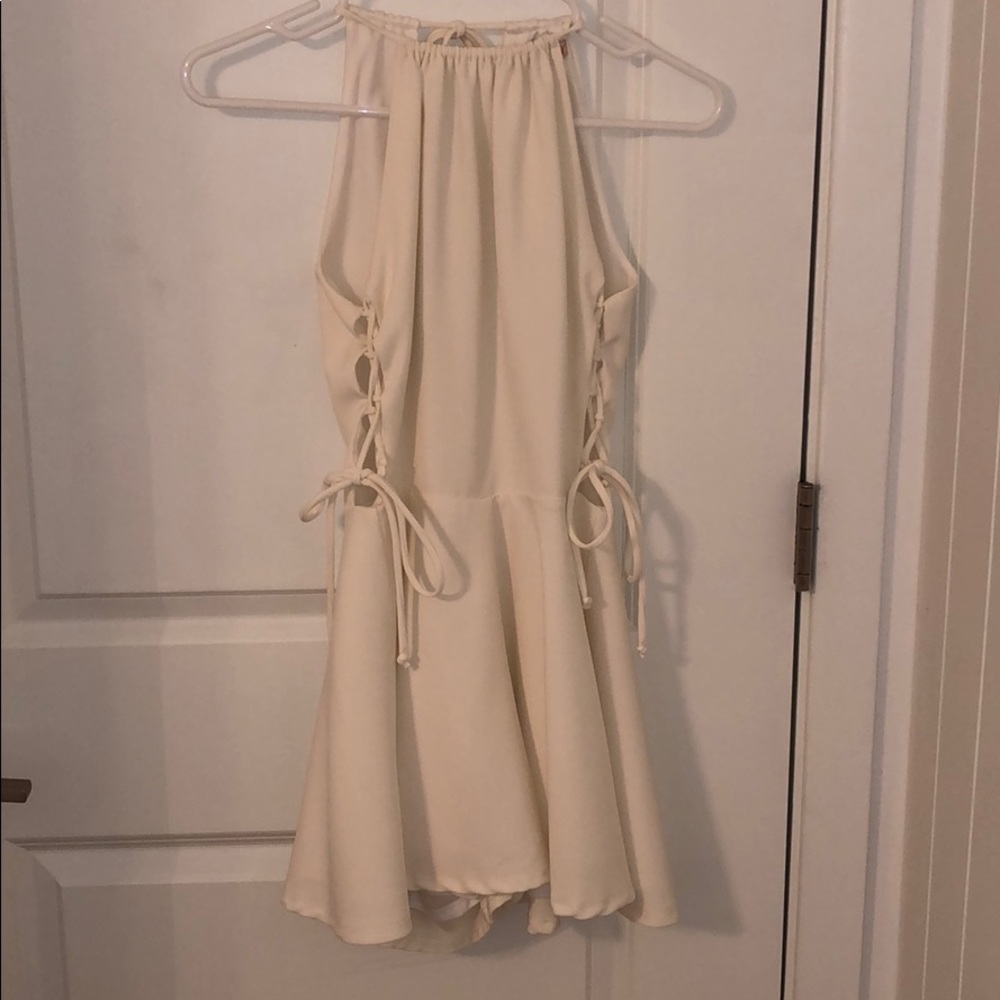 White romper